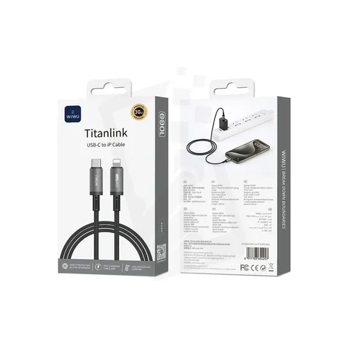 WiWU Wi-C043E Starlink 30W 1M USB-C to Lightning Cable