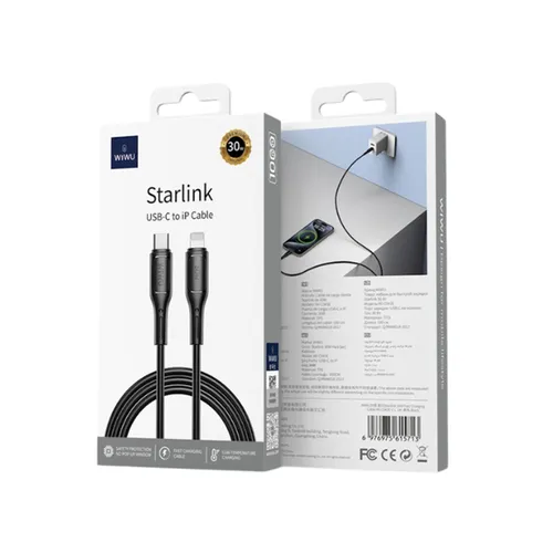 WiWU Wi-C043E Starlink USB-C to Lightning Cable