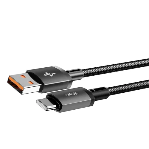 Wiwu WI-C054 Titanlink USB To Type-C Cable 1m Gray
