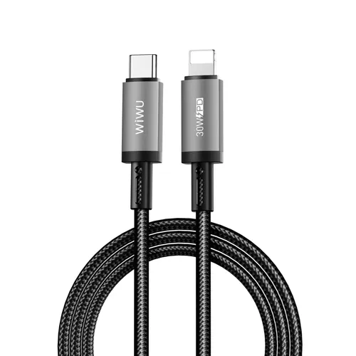 Wiwu WI-C056 Titanlink Type-C To Lightning 1m Cable Gray