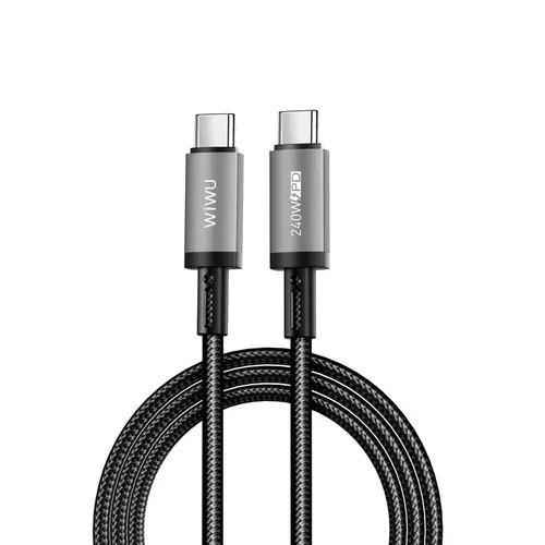 WiWU Wi-C058 1.5m 240W USB C to USB C Titanlink Fast Charging Cable