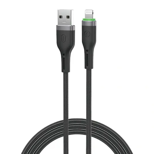 WiWU Wi-C068 Oringlink USB To Lightning Cable 1M - Black