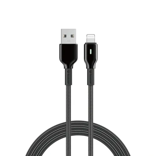 WiWU WI-C074 Duralink USB To Lightning Cable 1M - Black