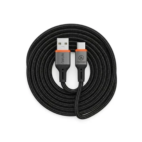 WiWU Wi-C096 FlameGuard USB-A to C Braided Cable