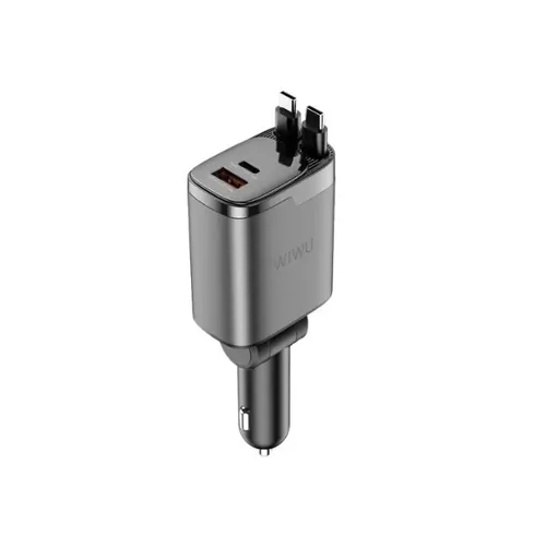 WiWU Wi-CC034 Helix Pro 111W GaN Car Charger