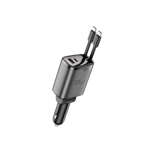 WiWU WI-CC034 Helix Pro 111W GaN USB-A+C Fast Car Charger