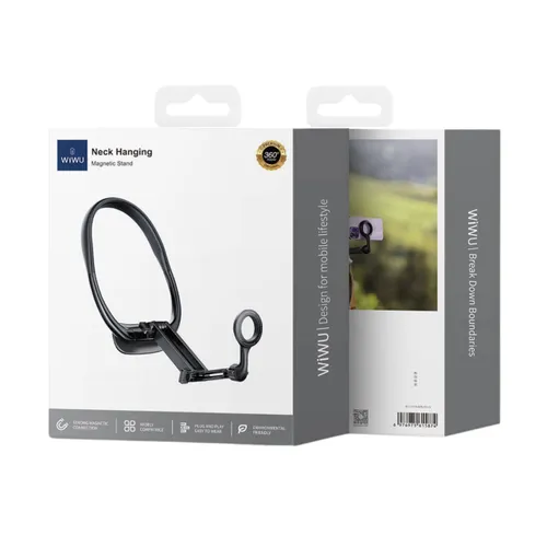 Wiwu Wi-CH320 Hands-Free Magnetic Neck Strap Phone Holder