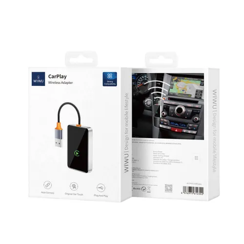 Wiwu WI-CP001 Car Play Digital LED Indicator Wireless Audio Receiver