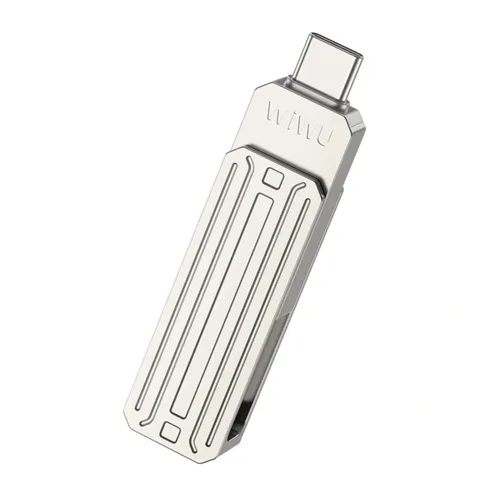 Wiwu WI-FD001 Infinite 3 In 1 USB 3.0 32GB Flash Drive Silver