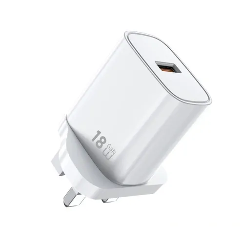 Wiwu Wi-G006 Essen 18w USB Fast Charger White UK