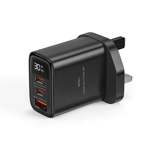WIWU WI-G010 Firefly Series 30W PD GaN Fast Charger