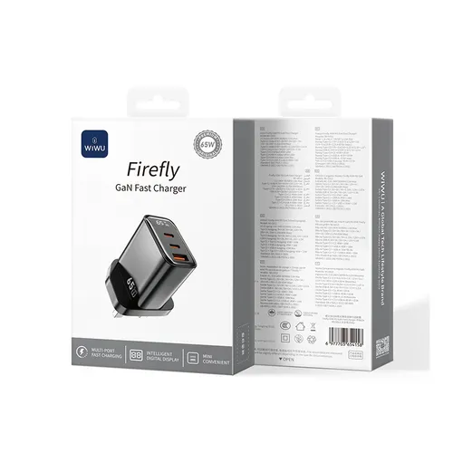 WIWU WI-G012 Firefly Series 65W PD GaN Fast Charger