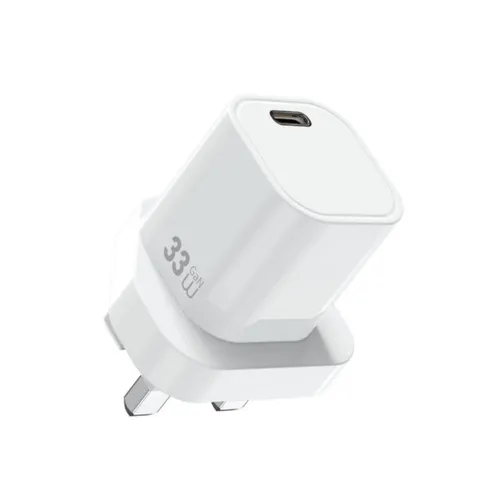 WiWU WI-G015 Cube 33W Gan UK Fast Charger
