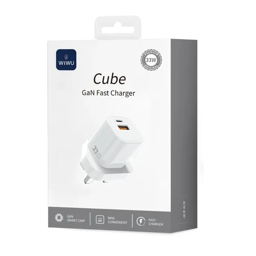 WiWU WI-G017 Cube 33W GaN Fast Charger