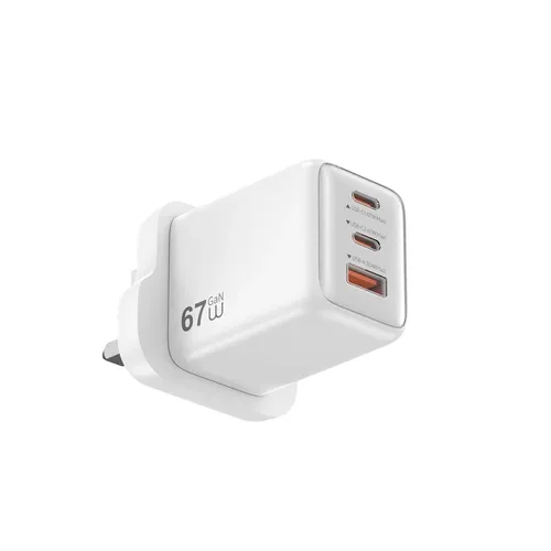 WiWU Wi-G026 Cube 67W 2C+A GaN Fast Charger