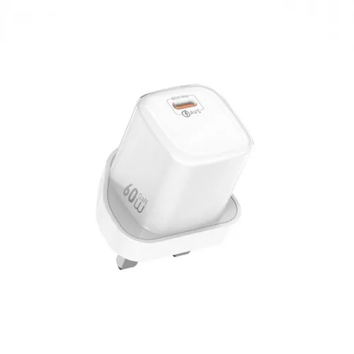 WiWU Wi-G037 Jade Dynamic 60W GaN UK Fast Charger
