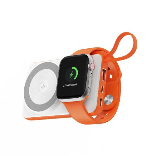 Wiwu Wi-P007 22.5W 10000mAh Core Power Wireless Power Bank - Orange