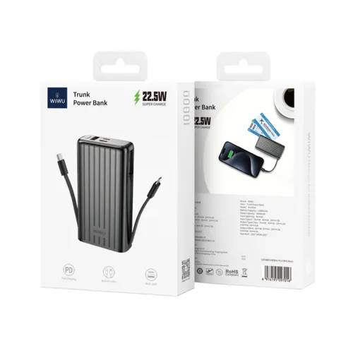 Wiwu Wi-P014 Trunk 22.5W 10000mAH Powerbank