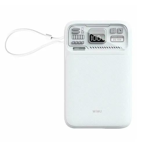 Wiwu Wi-P016 22.5w 10000mAH Powerbank White