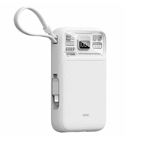 Wiwu Wi-P016 22.5w 10000mAH Powerbank White