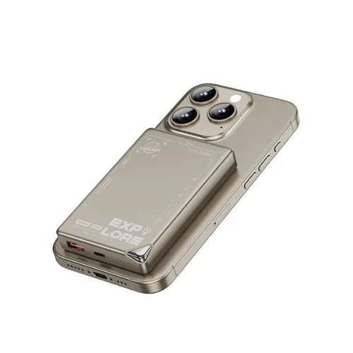 Wiwu Wi-P020 Ultra-Thin Magsafe Powerbank 15W 10000mAh Explore Series Wireless