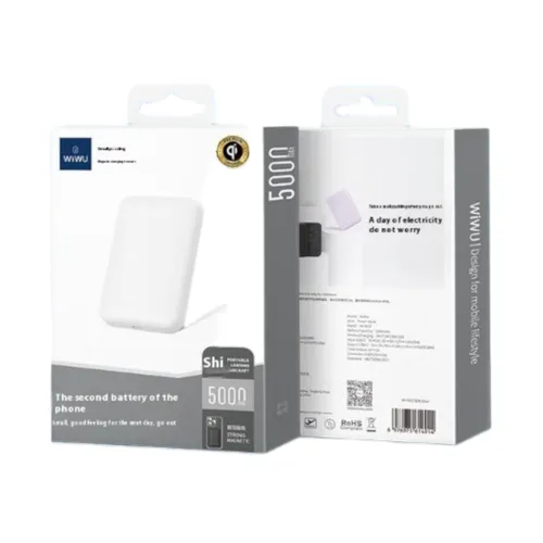 Wiwu WI-P037 5000mAh Small Pudding Magnetic Wireless Power Bank