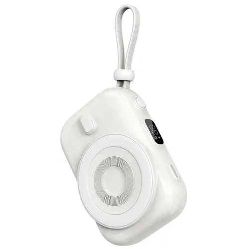WiWU Wi-P041 Hanging Wireless Powerbank With Type-C Cable 10000mAh