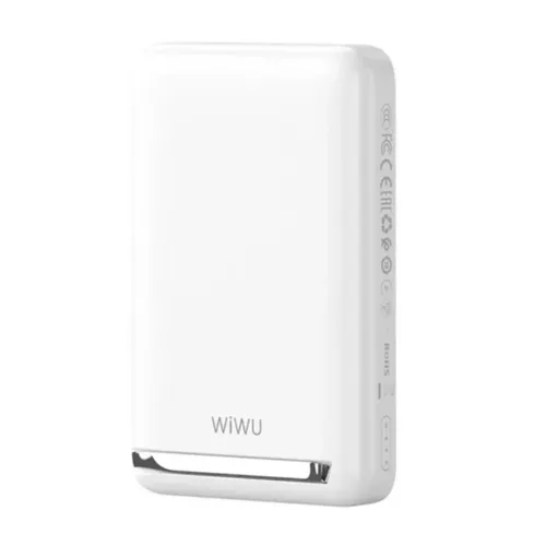 Wiwu Wi-P043 10000mAH Magnetic Power Bank White