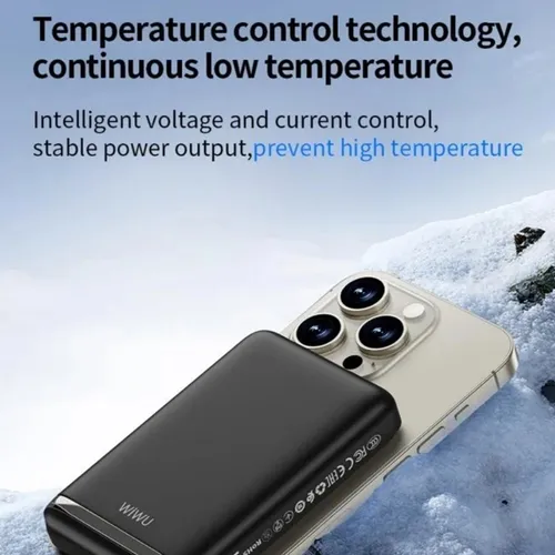 WIWU WI-P043 PD20W Magnetic Wireless Charging 10000mAh Power Bank