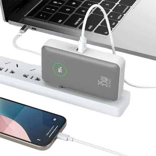 Wiwu Wi-P049 Noble 35w 10000mAh Powerbank Gray