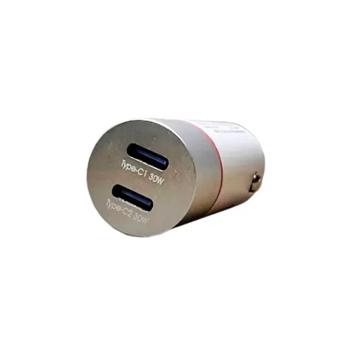 Wiwu Wi-QC023 60W Dual USB Port Car Charger - White