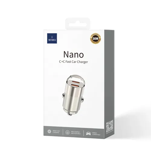 WIWU WI-QC029 NANO 30w Fast Car Charger