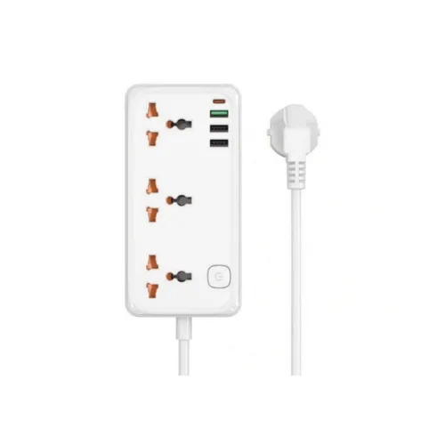 WiWU WI-S005 Cube 30w Multiple Function Gan UK Power Strip