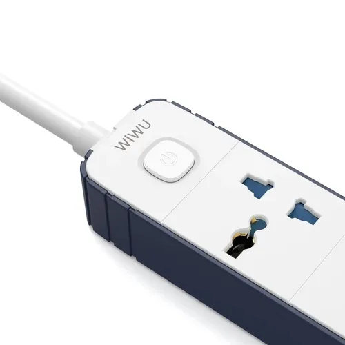 WiWU Wi-S007 PS422 20W GaN 8 in 1 Compact Charging Power Strip