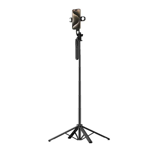Wiwu WI-SE012 Live Braodcast Tripod Selfie Stick Black