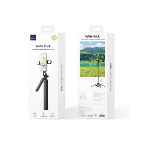 WiWU WI-SE012 Live Broadcast Tripod Selfie Stick