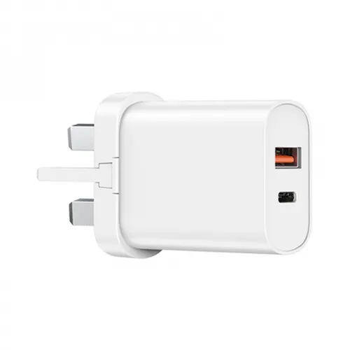 WiWU WI-U002 PD+QC UK 3 Pin Fast Charger