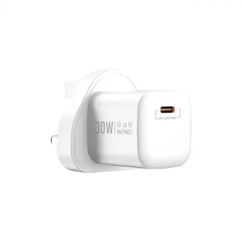 WiWU Wi-U006 Nano 30W GaN PD UK Fast Charger