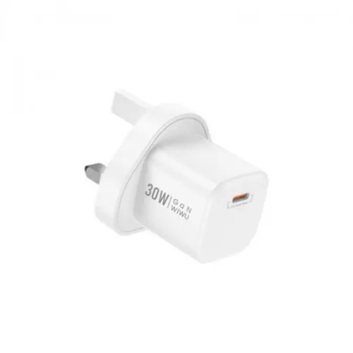 WiWU Wi-U006 Nano 30W GaN PD UK Fast Charger