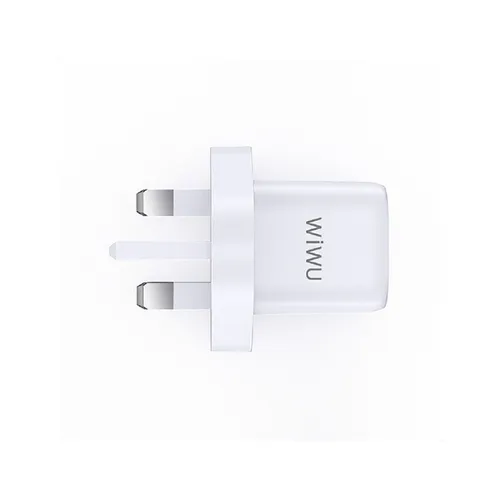 Wiwu Wi-U014 33w Gan Fast Charger 3pin - Blue