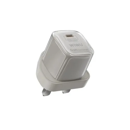WiWU Wi-U017 Jello 30W USB-C PD Gan UK Fast Charger