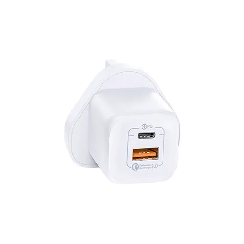 Wiwu WI-U018 Jello 35W QC+PD Gan Fast Charger 3 Pin
