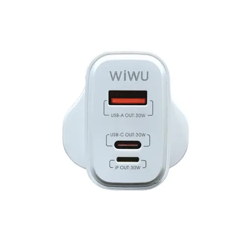 WIWU WI-U021 SiC 30W PD + QC Fast Charger