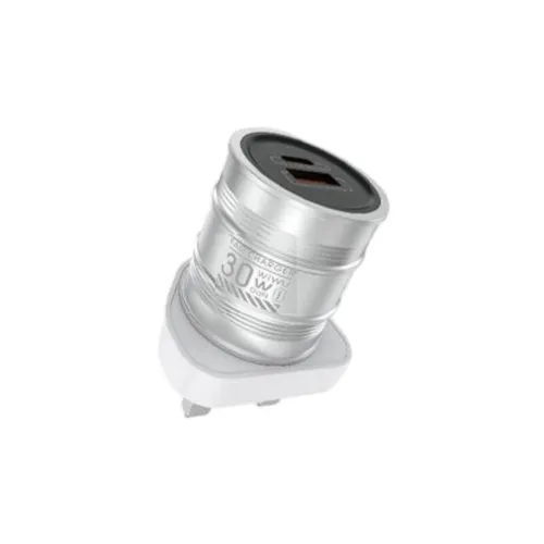 WiWU Wi-U027 Barrel 30W GAN UK Fast Charger