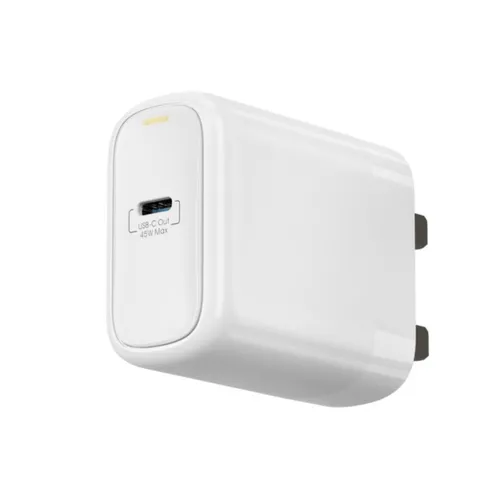 Wiwu Wi-U035 Ark 45w PD Fast Charger 3pin White