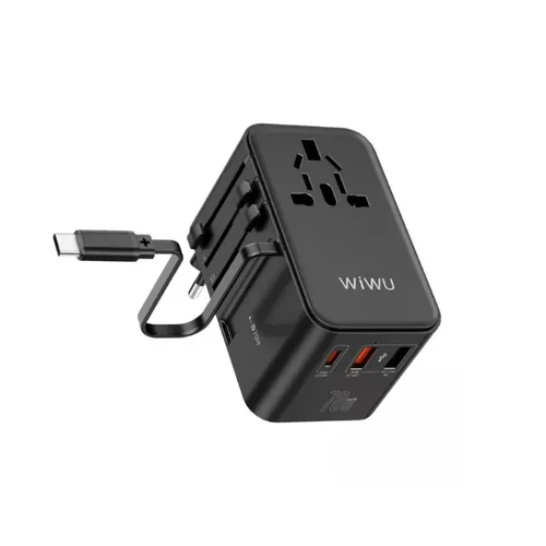 WiWU WI-UA004 70W GAN Universal Plug Adapter