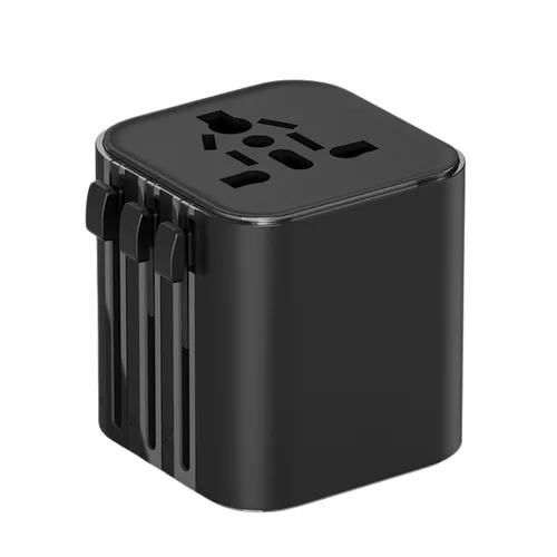 Wiwu WI-UA005 2500W Universal Plug Adapter Black
