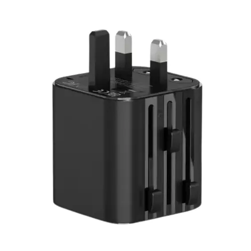 Wiwu WI-UA005 2500W Universal Plug Adapter Black
