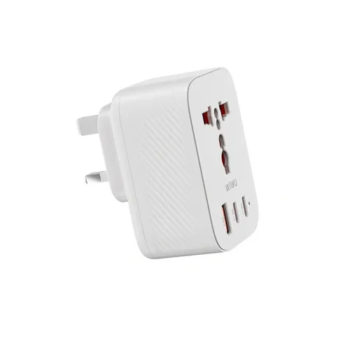 WiWU Wi-UA007 Power Cube 20W GaN Travel Adapter