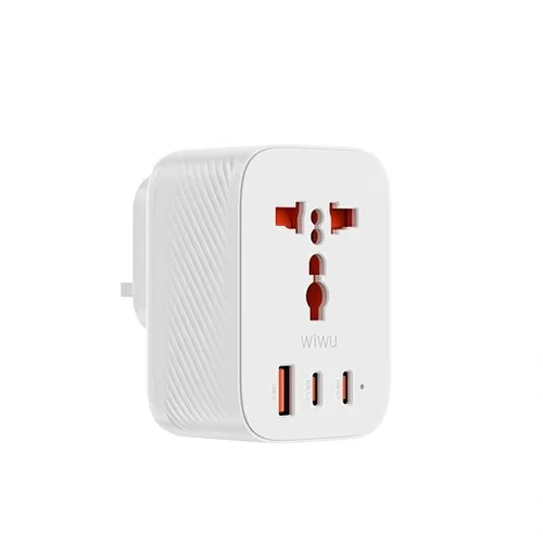 Wiwu WI-UA008 Power Cube 30w GAN Travel Charging Adapter